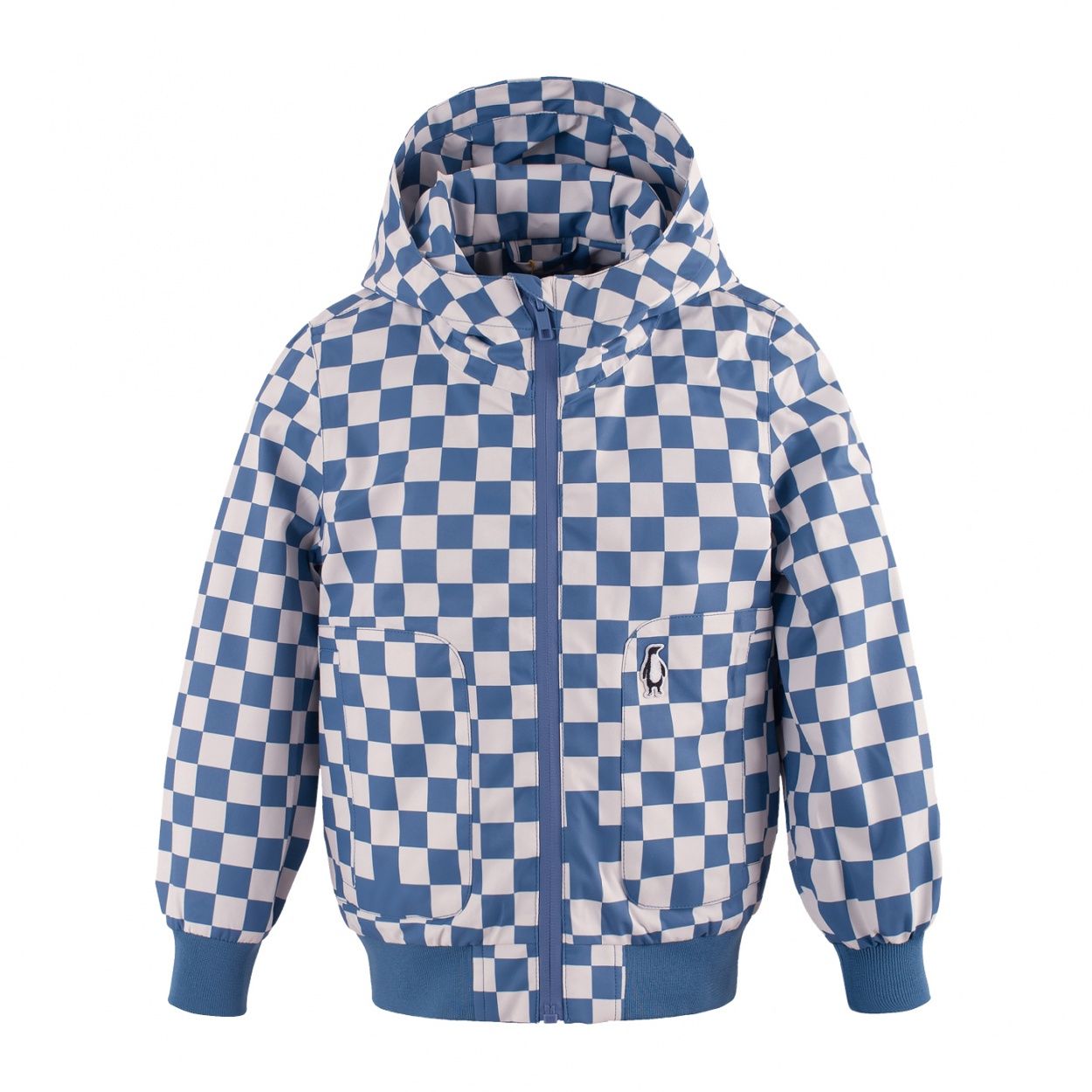 Blue Bird Jacke, Color: coronet blue check, Size: 122/128