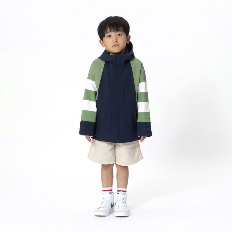 Roaring Mouse Regenparka true blue multi