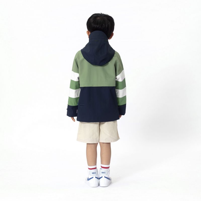Roaring Mouse Regenparka true blue multi