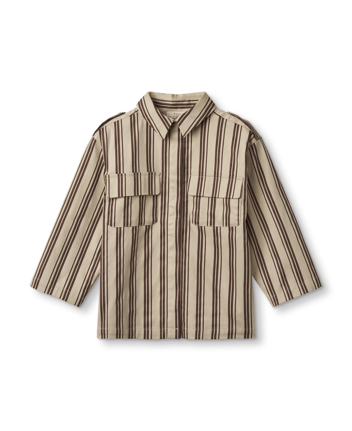 Karl Johan Hemd Humus/Carafe, Size: 4Y/104