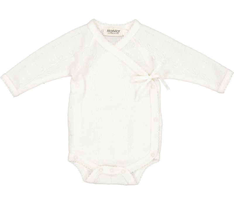 Wickelbody  Wolle Pointelle Belita