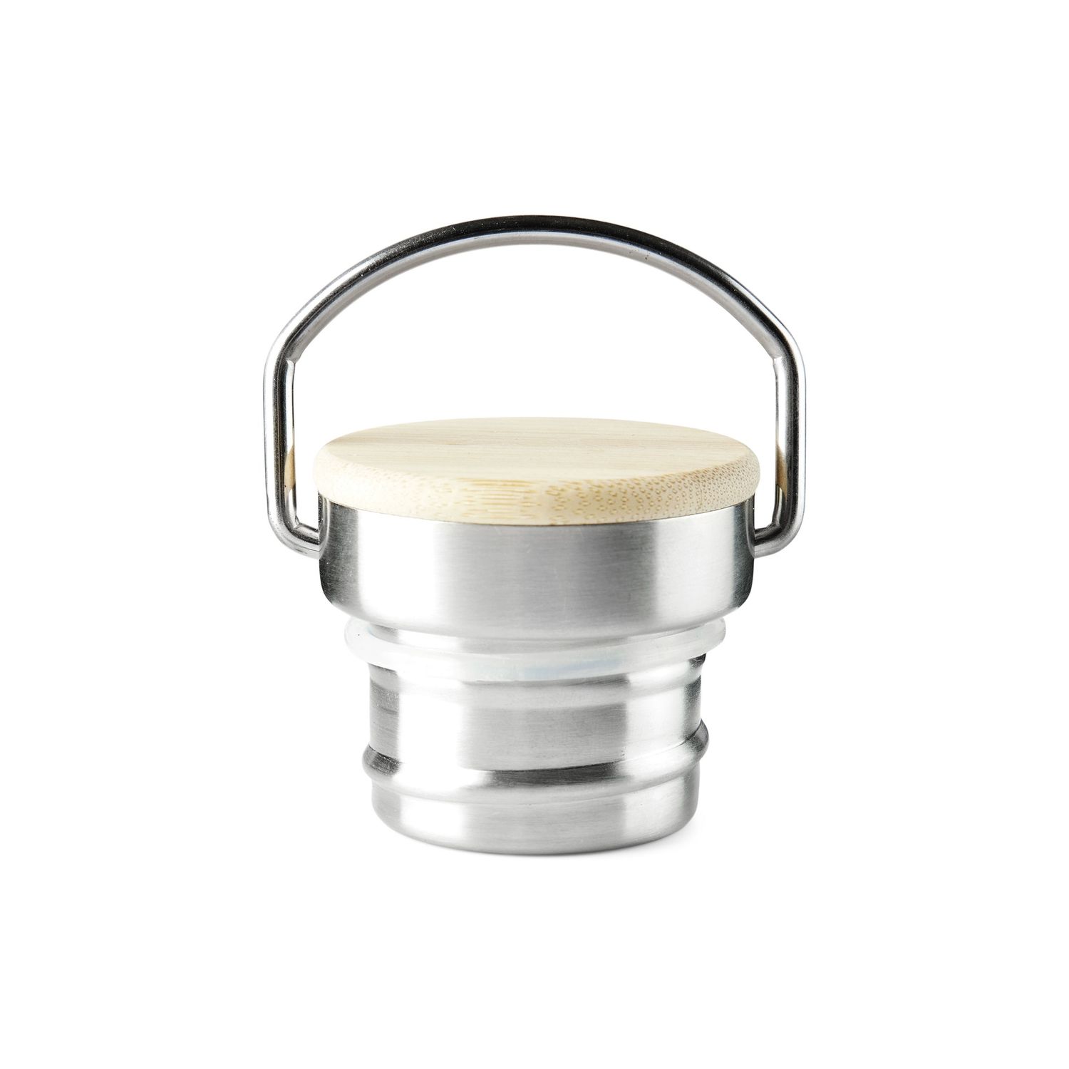 Thermoflasche Stahldeckel, Color: Steel, Size: One size