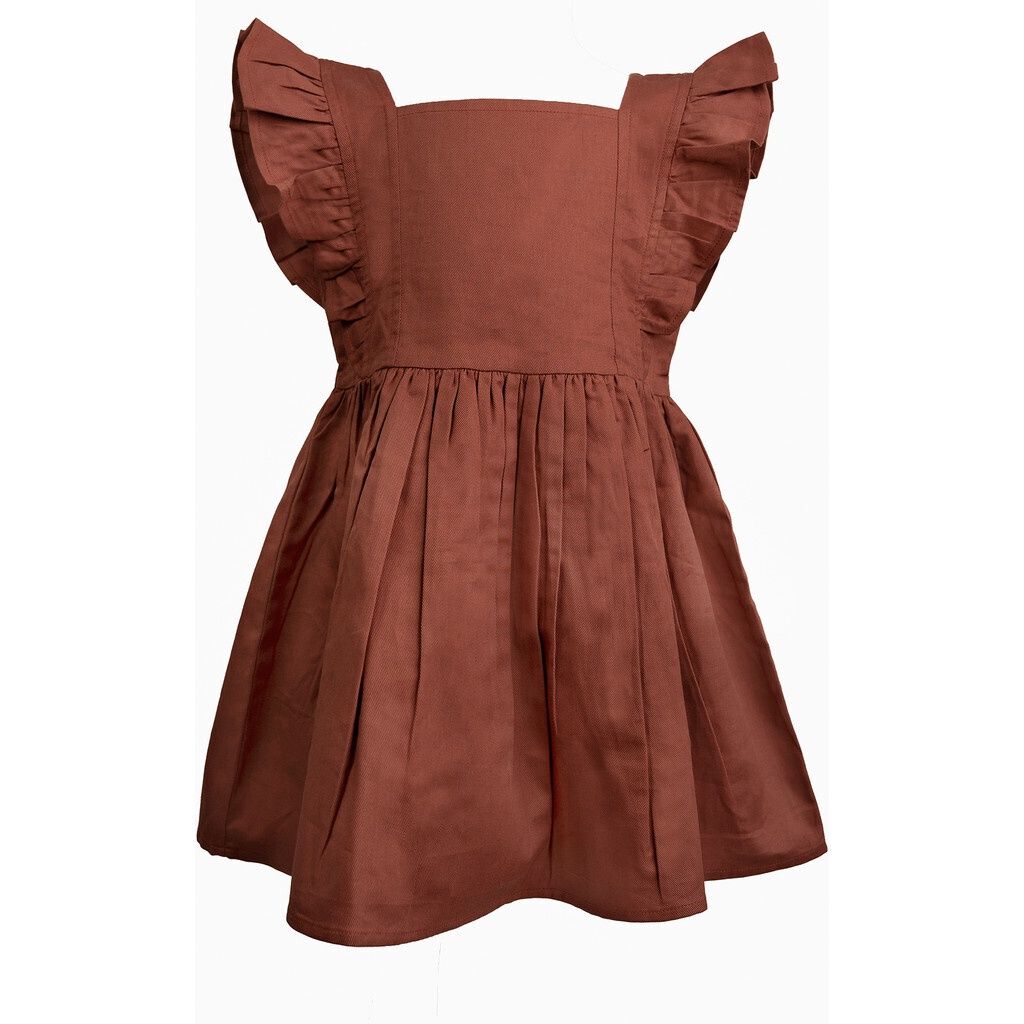 Gertrud kleid, Color: Rust, Size: 104