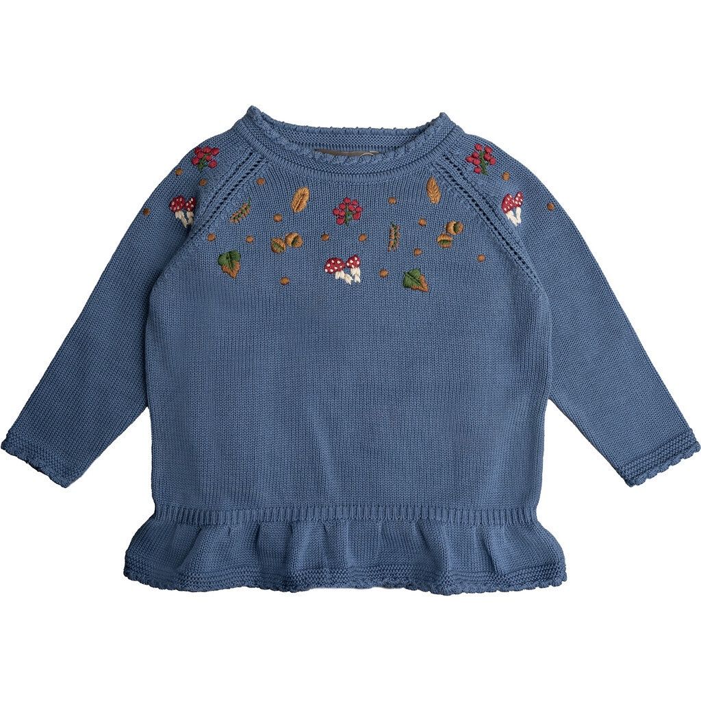 Molly Pullover, Color: Moonlight blue, Size: 86