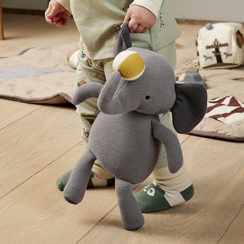 Fille Strick Elefant