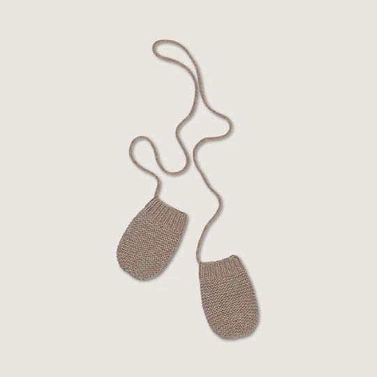 Miki Babyhandschuhe, Color: toast, Size: 06M