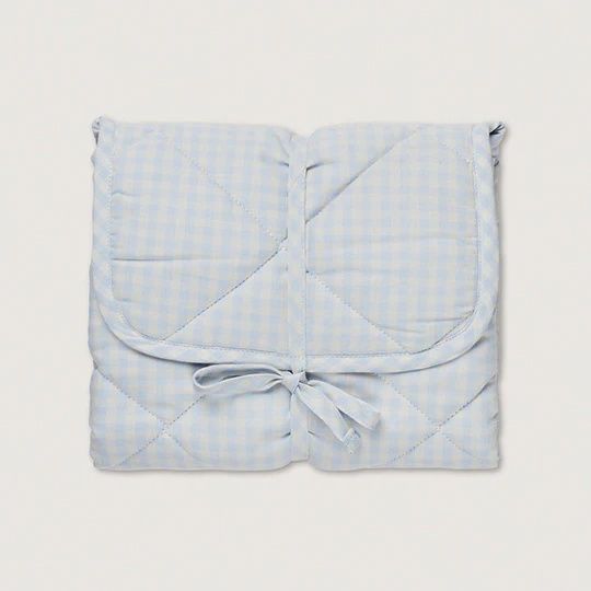 Wechselmatte, Color: blau kariert, Size: ONS