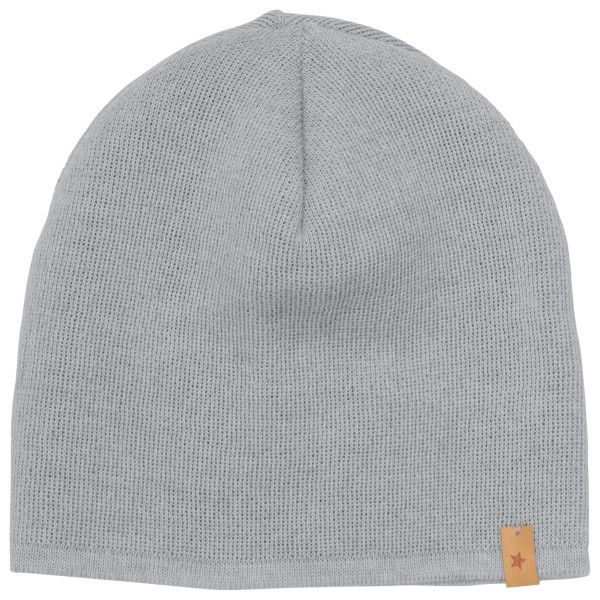 Mütze Solider Wollstrick, Color: Medium Grey Melange, Size: 53\4-6Y