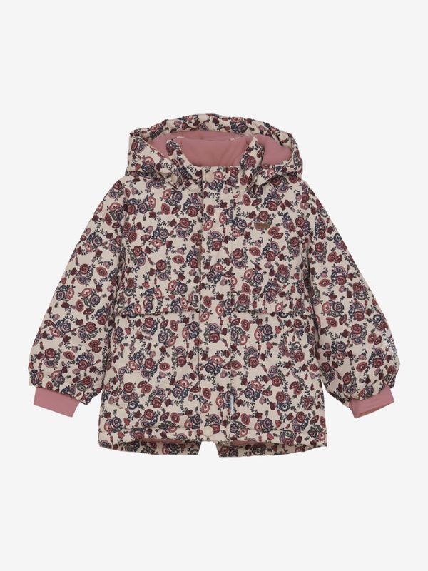 Schneejacke gemustert AOP