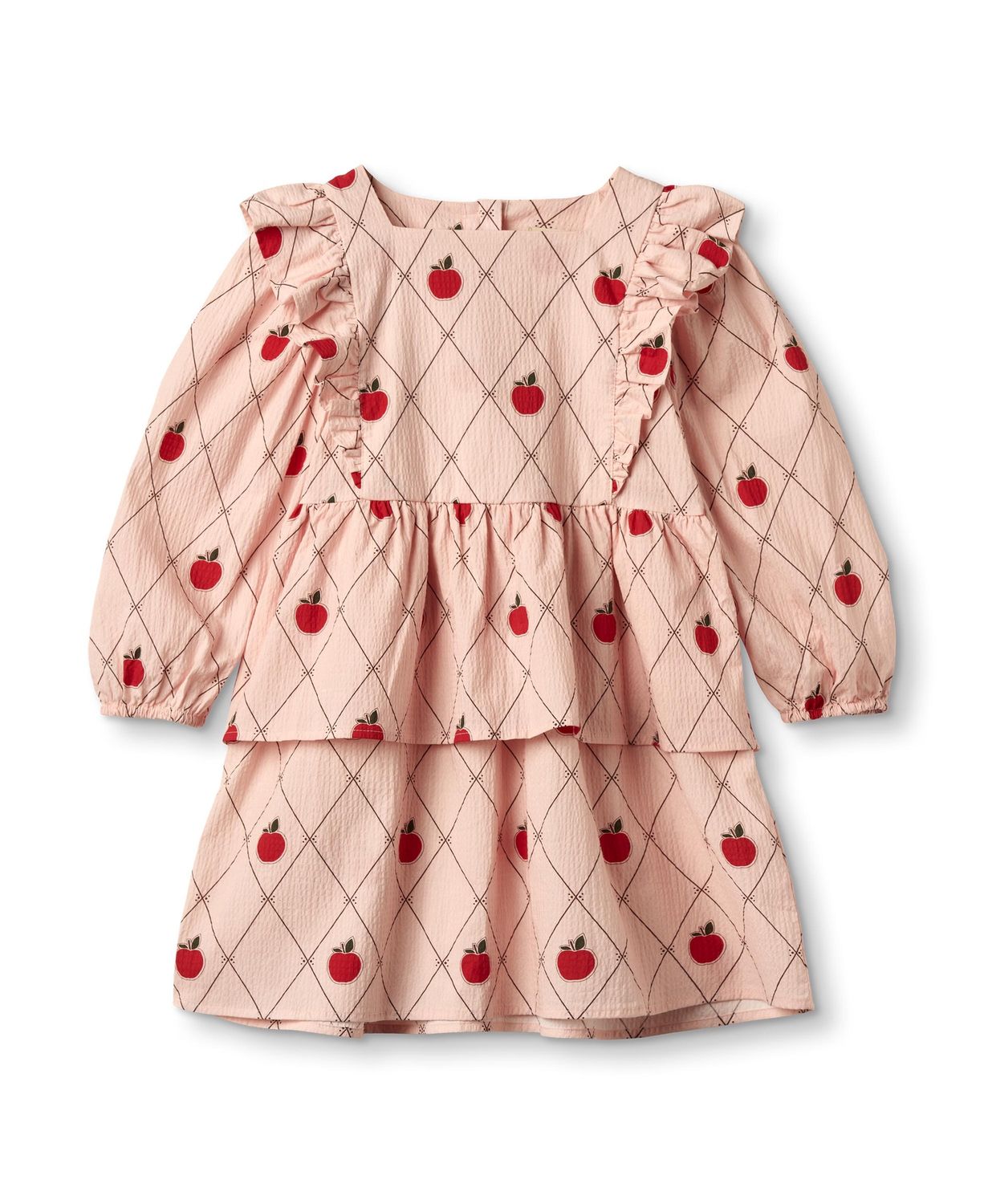 Apple Langarmkleid, Size: 2Y/92