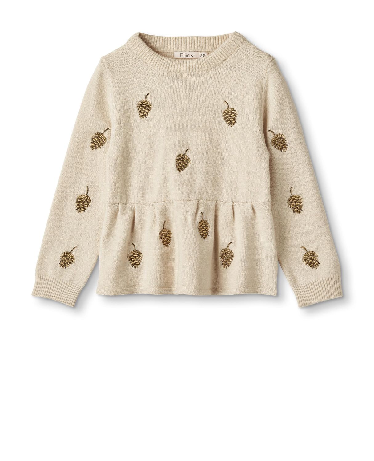 Benna Cone Blouse, Color: SANDSHELL, Size: 7Y/122