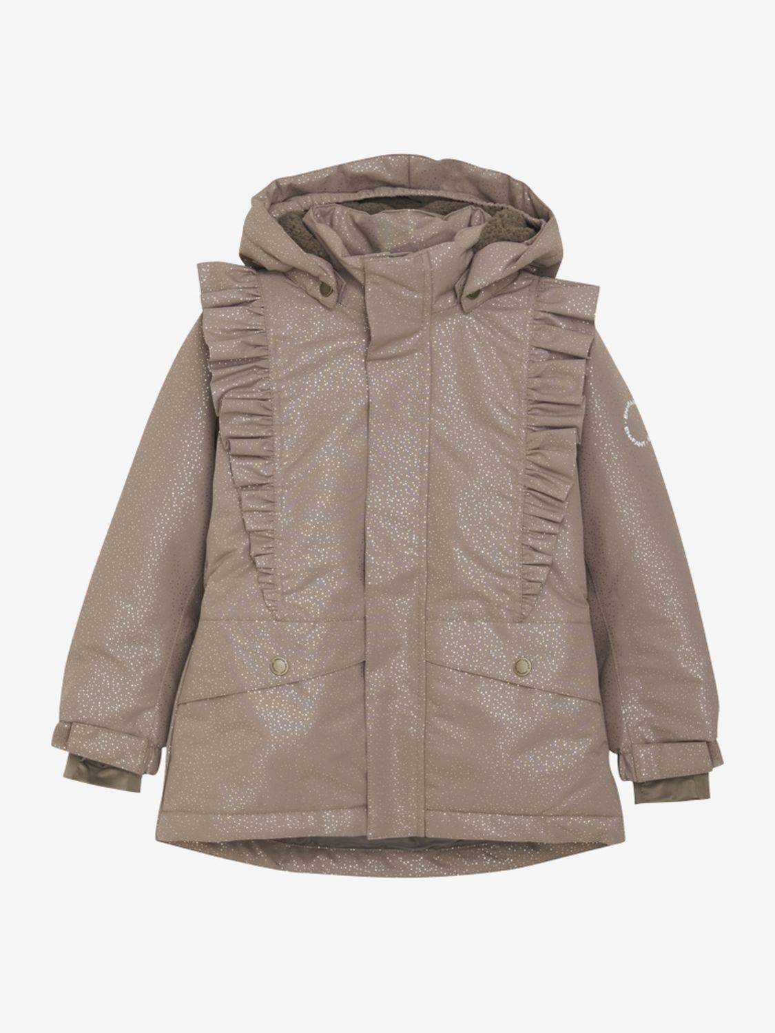 Jacke mit Rüschen Pine Bark, Size: 116