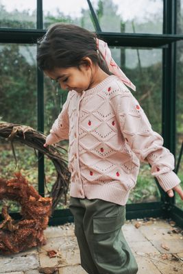 Mela Apple Cardigan