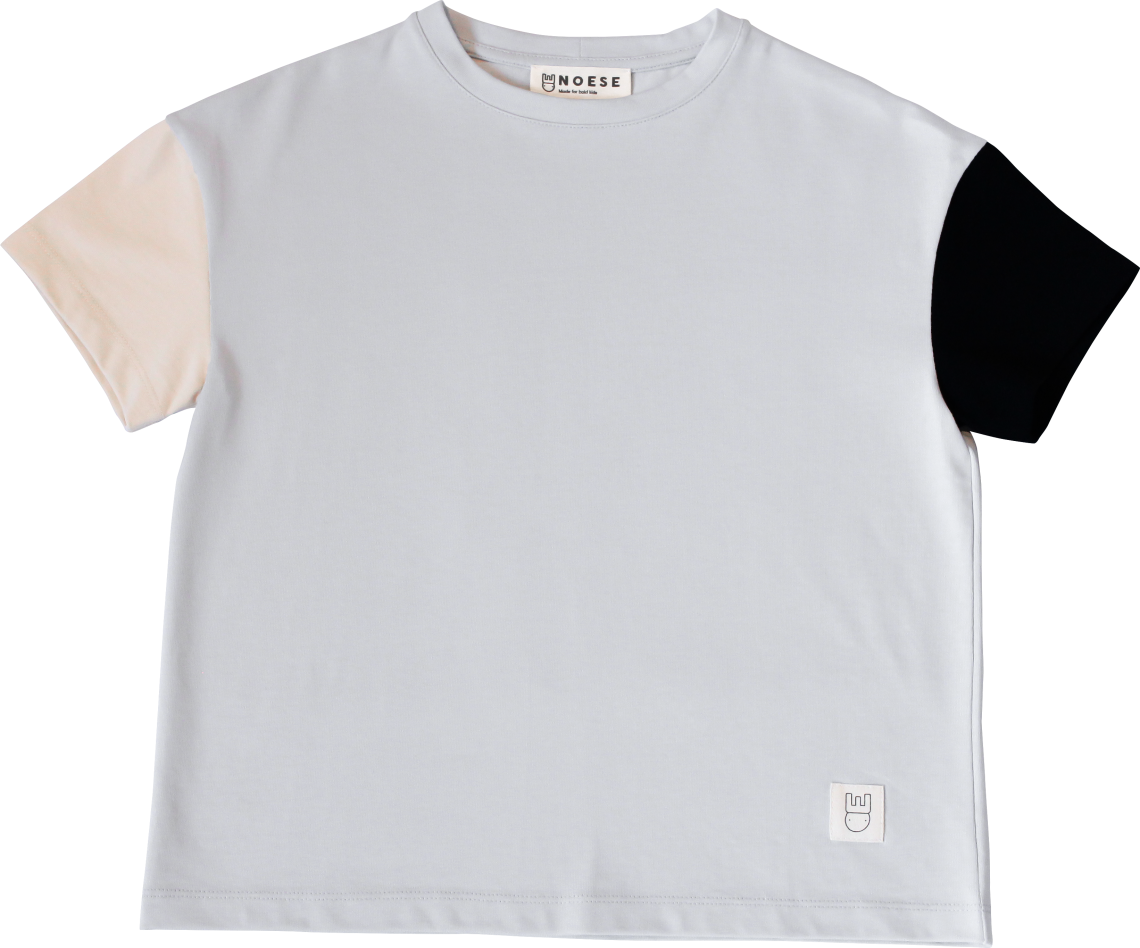 Needle Case T-Shirt Hellgrau, Size: 6-7y