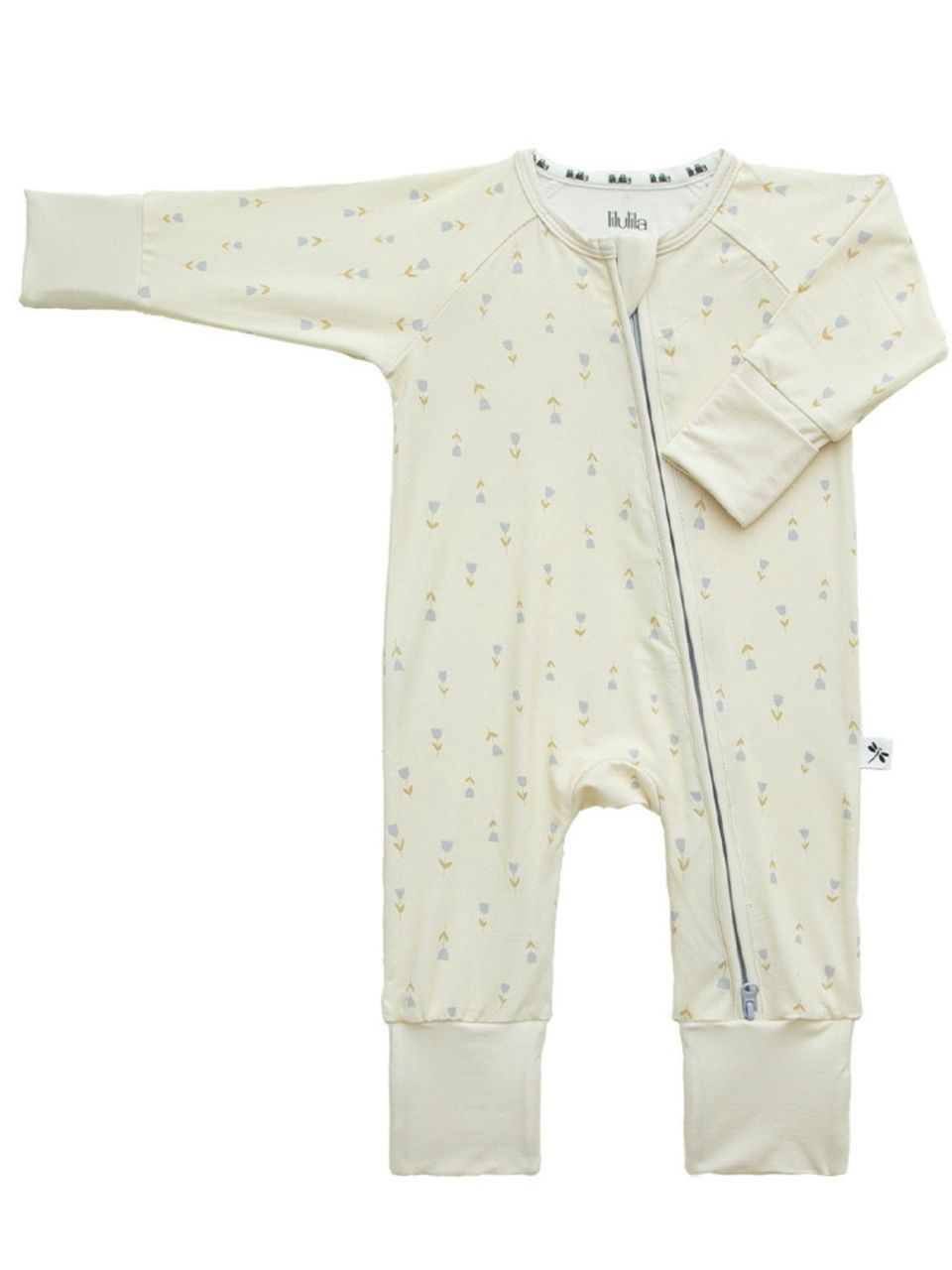 Tulpen Bambus Strampler, Size: 6-12m