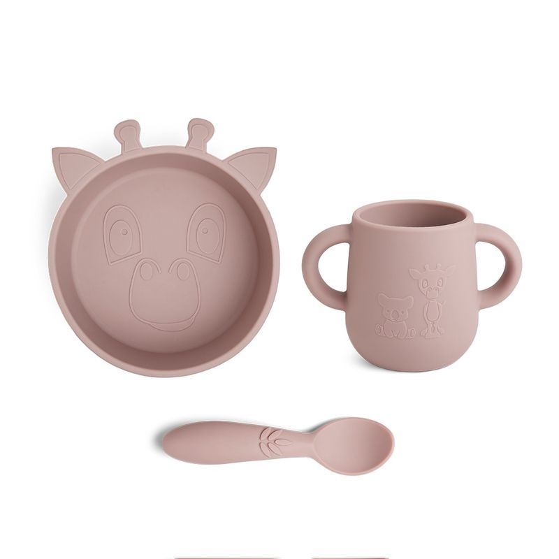 Ebba Silikon Essgeschirr Set 3-teilig