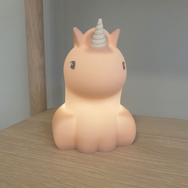 Sol Silikon Lampe Unicorn