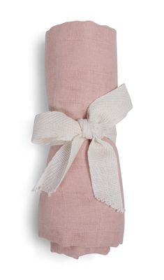 Musselintuch GOTS -Hellrosa