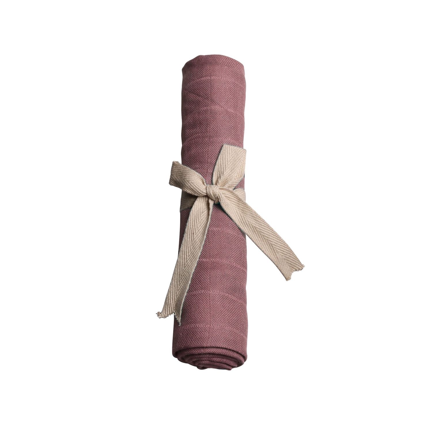 Musselintuch GOTS - Vintage Rosa