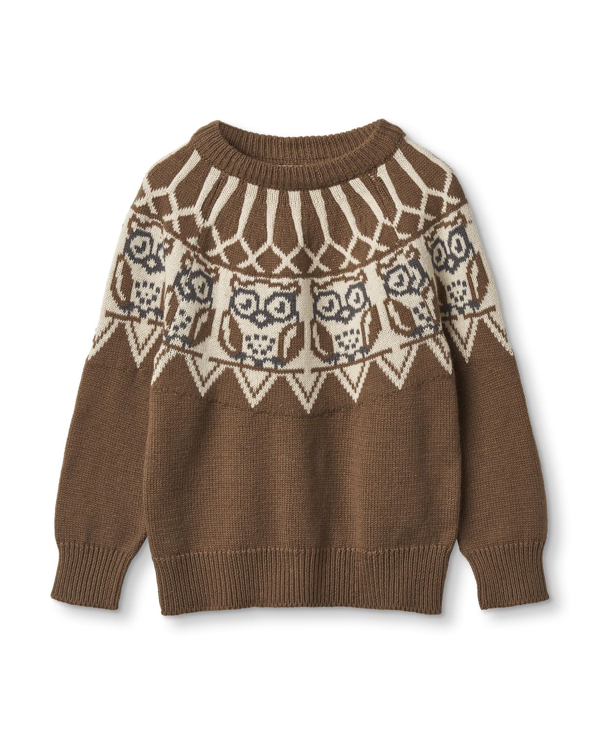 Nova Eulen Jacquard Pullover, Size: 12M/80