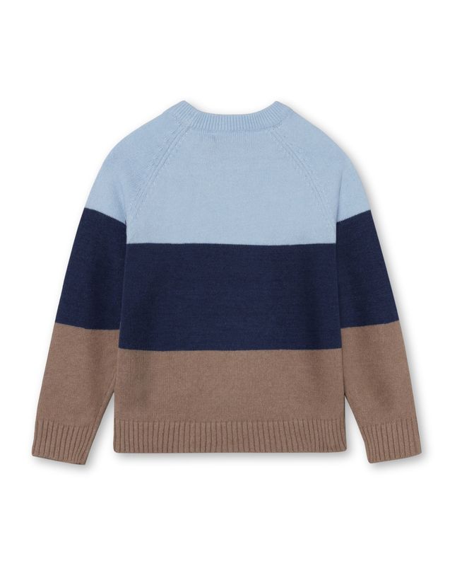 Alon Balloon Pullover - Blue/Sandshell