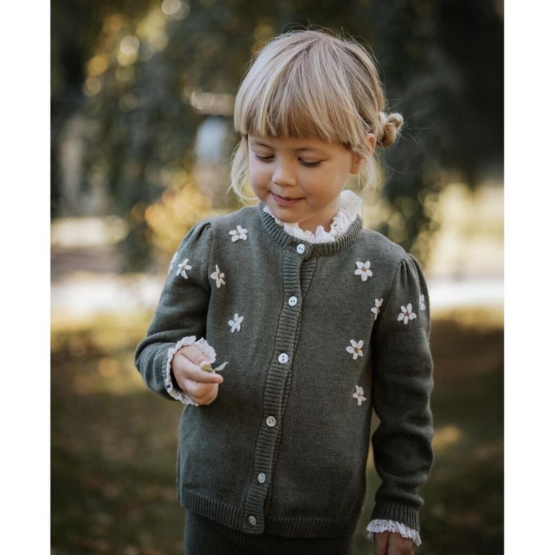 Daisy Cardigan - Gänseblümchen