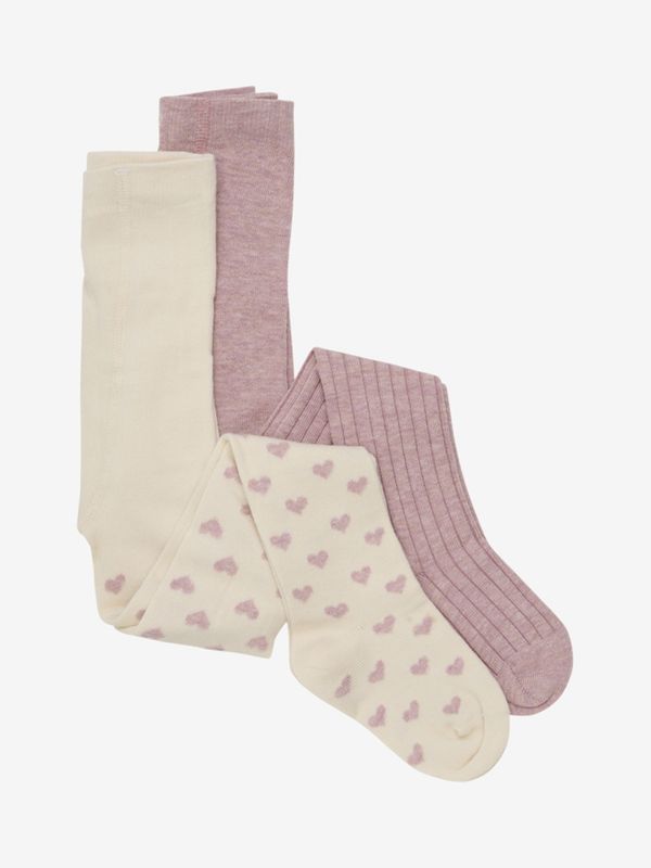 Strumpfhose mit Muster (2er-Pack)