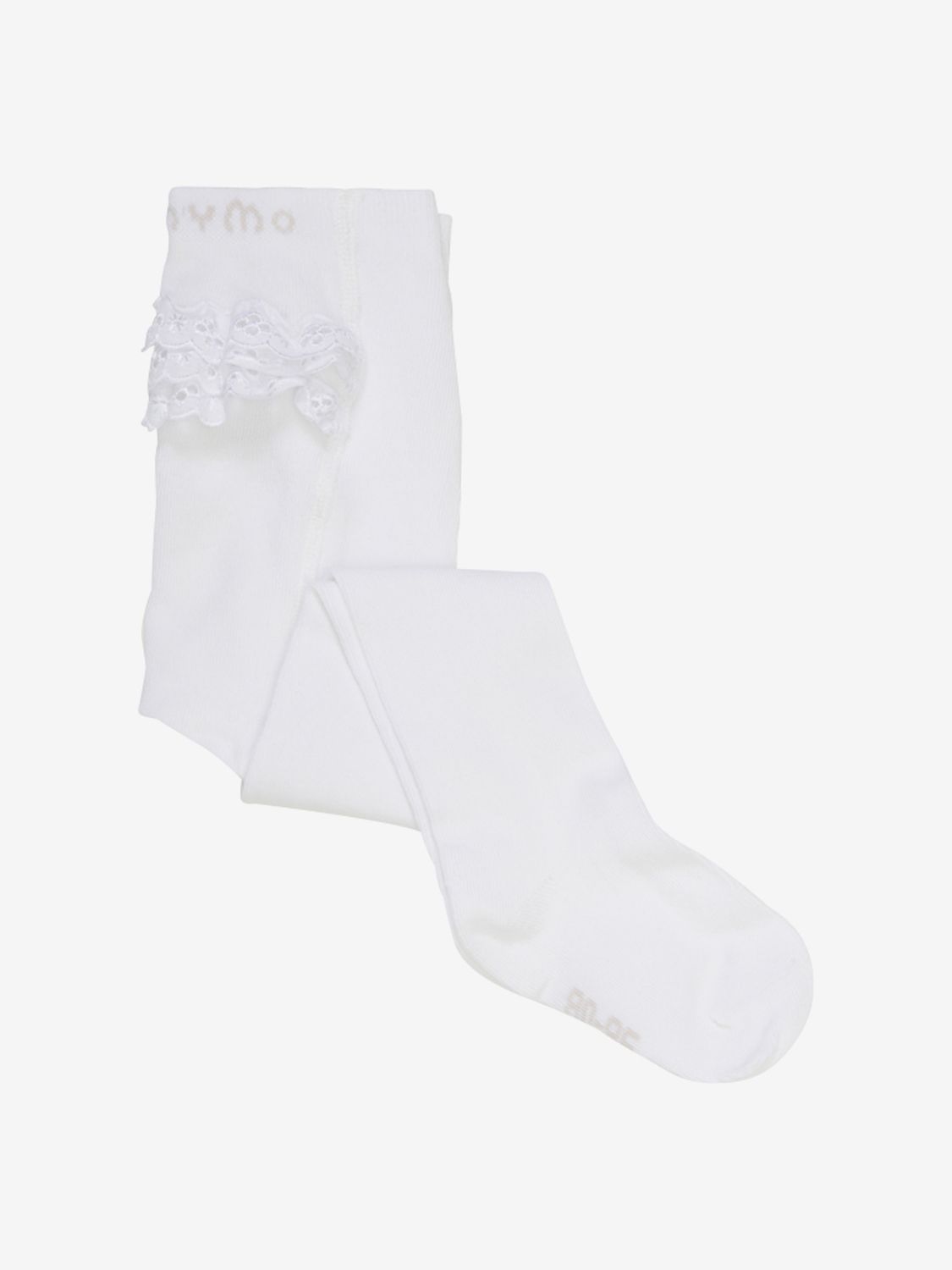 Strumpfhose mit Spitze, Color: White, Size: 80\86