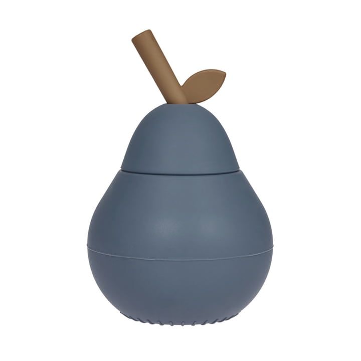 OYOY Kindertrinkbecher Pear, Color: Blue