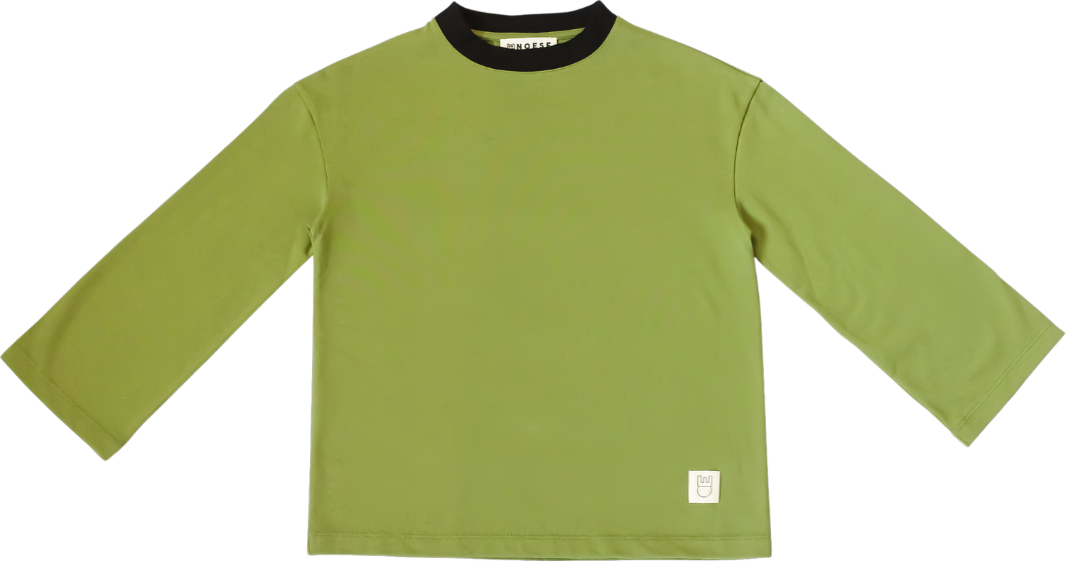 Raking Chair Langarm Shirt Grün, Size: 6-7y