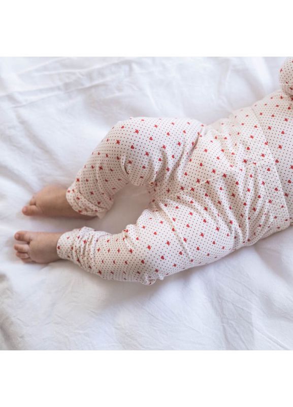 Elois Leggings Lots of love red