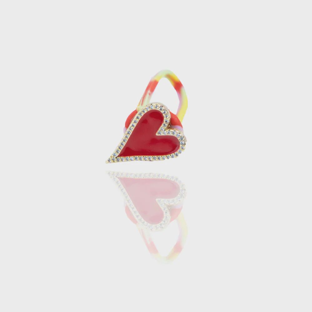 Happy Heart Schuh Charm