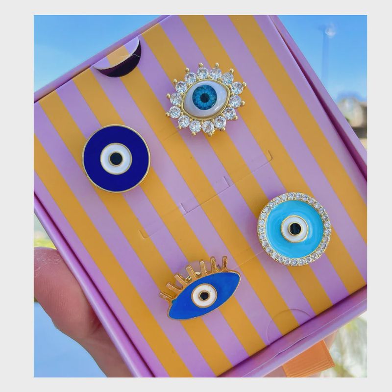 Eye See U Schuh Charm