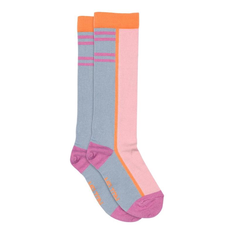 Block Kniesocken Forever Blue