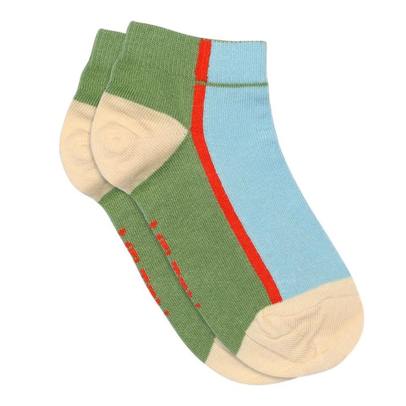 Block Sneaker Socken Watercress