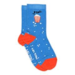 Popcorn Socken Super Sonic Blue