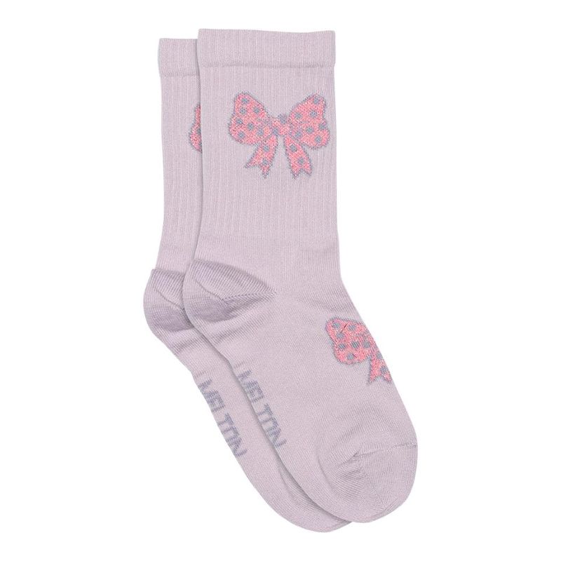 Bows Socken Cloud Lilac