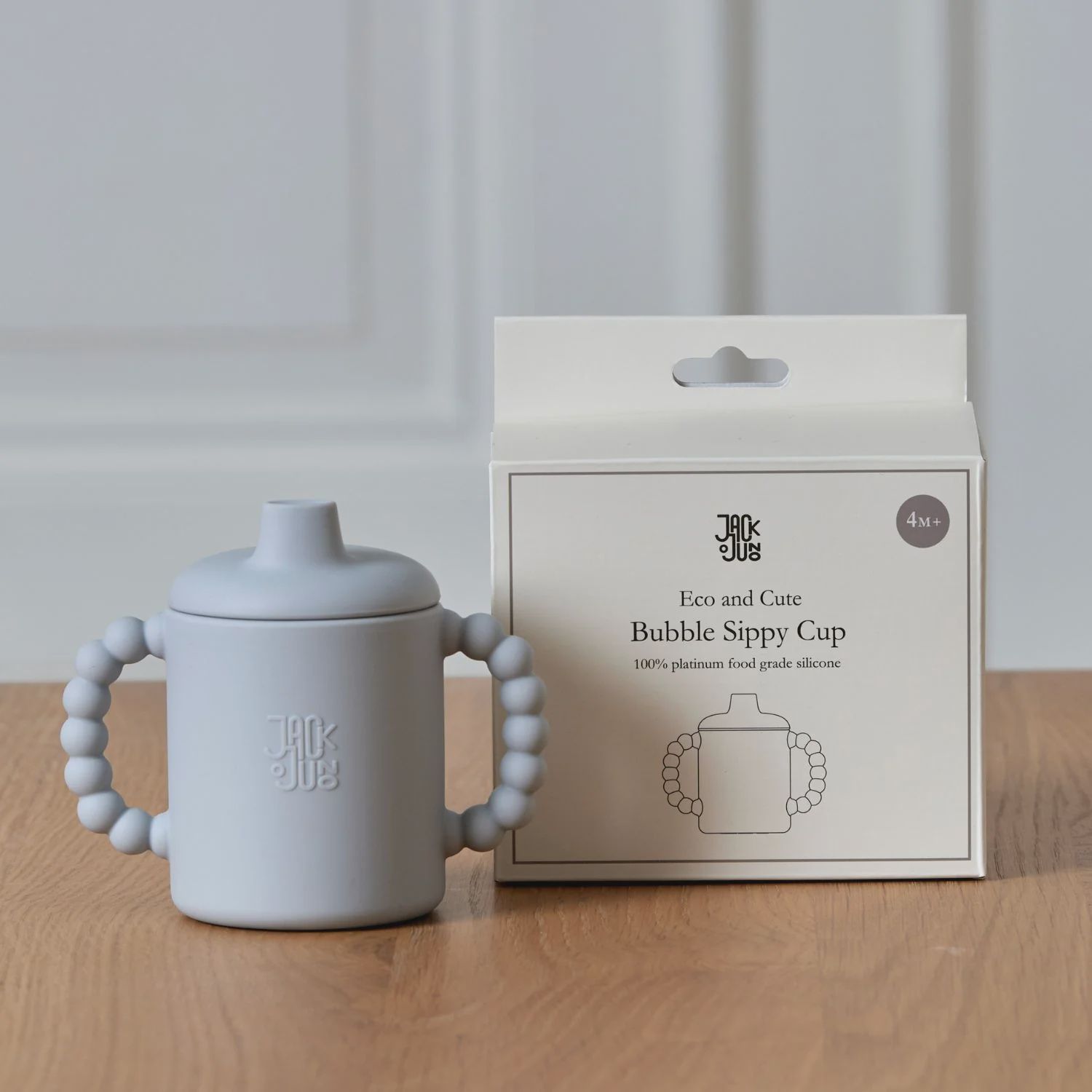 Bubble Sippy Becher, Color: Glacier Grey