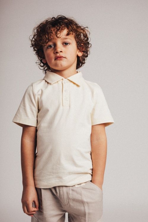 Vassal Poloshirt, Color: Vanilla, Size: 74/80