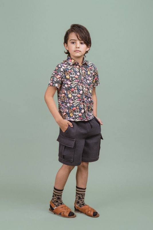 Cargo Shorts Mari - Schwarz