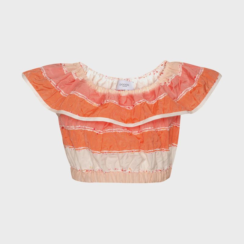 Crop Top Skyline - Pink