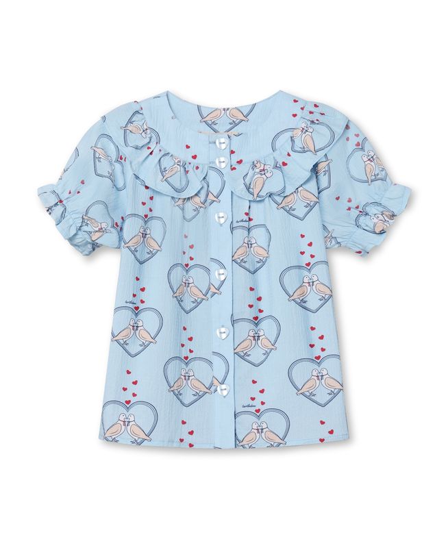 Colombe Kurzarm Blouse