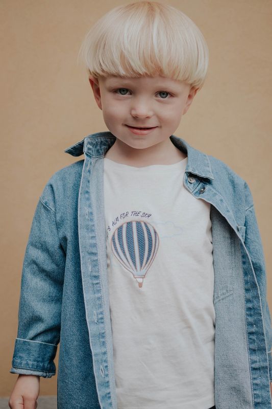 Sommer Baloon T-Shirt Cloud Dancer