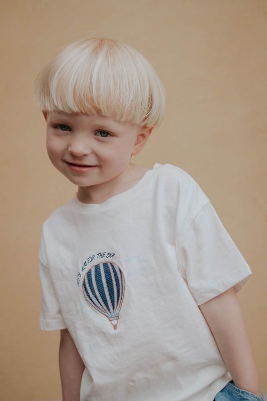 Sommer Baloon T-Shirt Cloud Dancer
