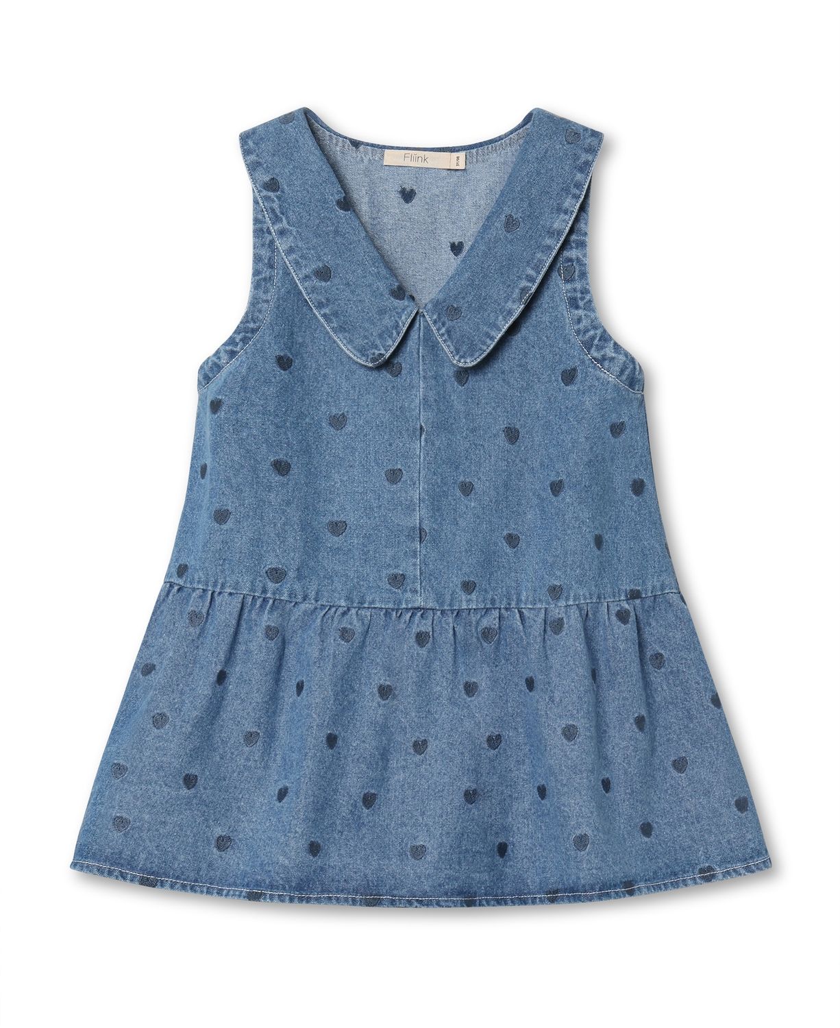Donna Denim Spencer Kleid, Size: 12M/80