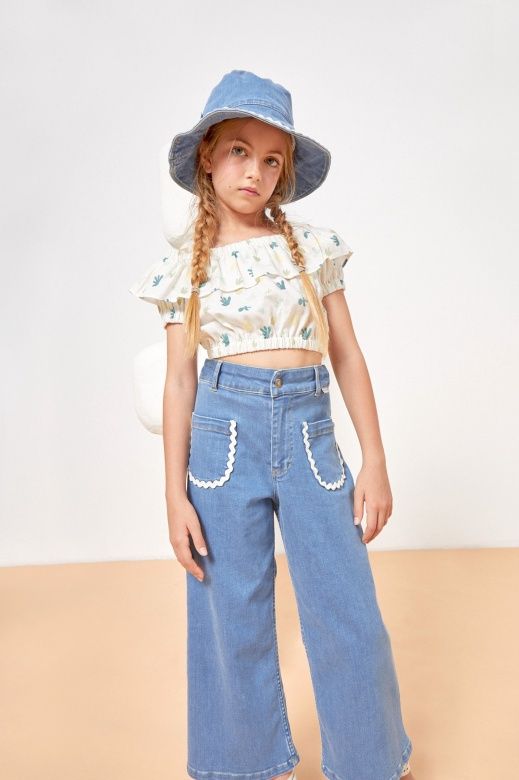 Carine Denim Hose