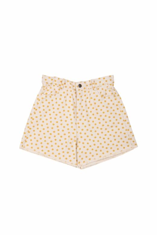 Alice Dot Denim Shorts