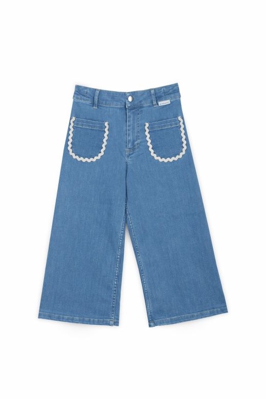 Carine Denim Hose, Size: 6Y
