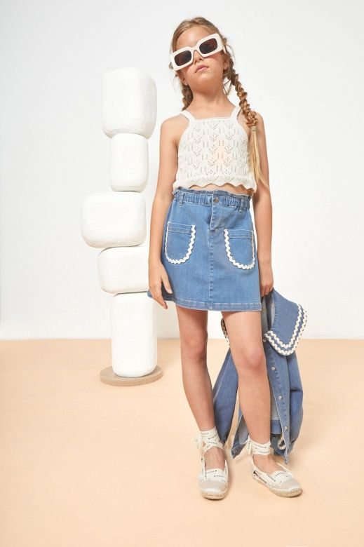Carine Denim Rock