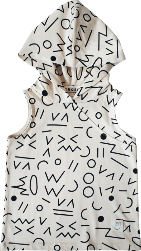 Printed Hip Hop Top